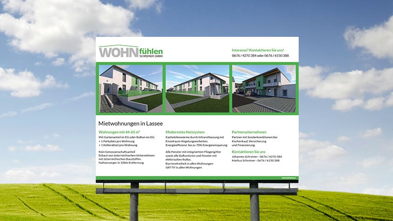 Printmedien WOHNfühlen Schreiner GmbH